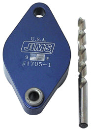 EXHAUST STUD DRILL PLATE FOR ALL EVOLUTION & TWIN CAM