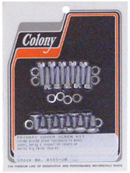 PRIMARY COVER HARDWARE KITS FOR BIG TWIN & SPORTSTER