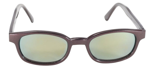 KD SUNGLASS FLASH METALLIC WINE FRAME/ GOLD MIRROR LENS