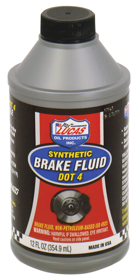 DOT 4 SYNTHETIC BRAKE FLUID FOR ALL MODELS